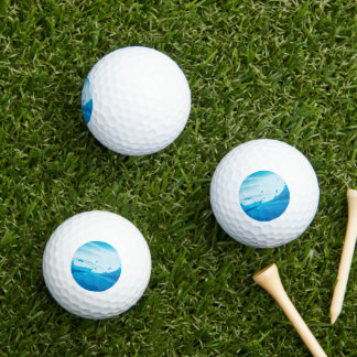 Waterspiegel op Golfballen