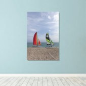 Watersport | Cayo Santa Maria, Cuba Canvas Afdruk (Insitu (Houten vloer))