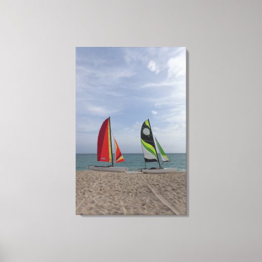 Watersport | Cayo Santa Maria, Cuba Canvas Afdruk (Voorkant)