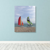 Watersport | Cayo Santa Maria, Cuba Canvas Afdruk (Insitu (Houten vloer))