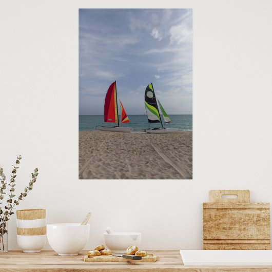 Watersport | Cayo Santa Maria, Cuba Poster (Keuken)