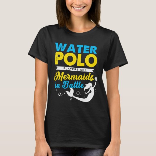 Watersport door pooier Mermaids T-shirt (Voorkant)