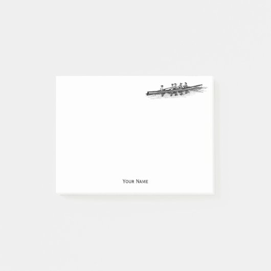 Watersport door roeiroeiroeiers voor vrouwen post-it® notes (Voorkant)