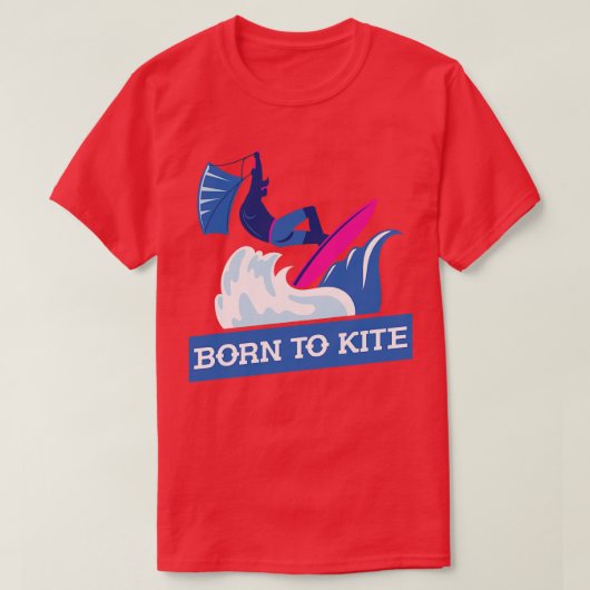 Watersport Funny Kiteboarder Gift Kitesurfing T-shirt (Design voorkant)