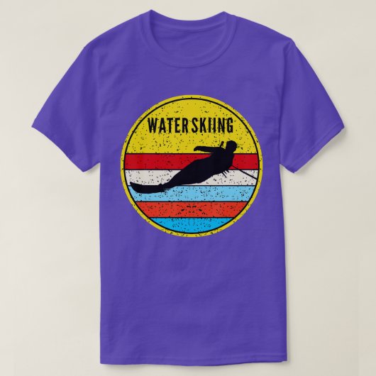 Watersport in de riolering van de waterski Ski T-shirt (Design voorkant)
