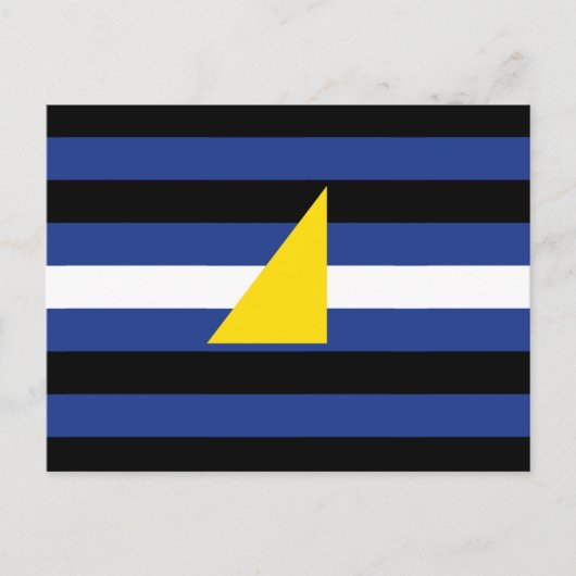 Watersport Pride-vlag Briefkaart (Voorkant)