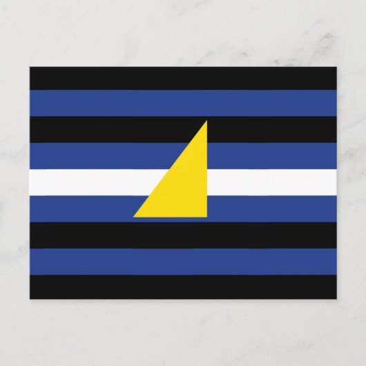 Watersport Pride-vlag Briefkaart (Voorkant)