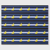 Watersport Pride-vlag Cadeaupapier (Vlak)
