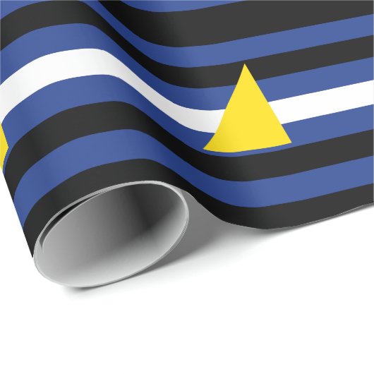 Watersport Pride-vlag Cadeaupapier (Rol Hoek)