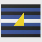 Watersport Pride-vlag Cadeaupapier (Vlak)