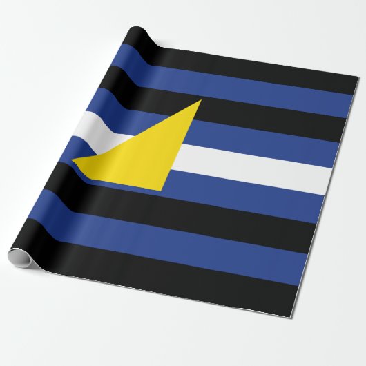 Watersport Pride-vlag Cadeaupapier (Uitgerold)