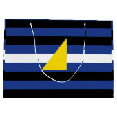 Watersport Pride-vlag Groot Cadeauzakje (Achterkant)