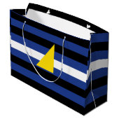 Watersport Pride-vlag Groot Cadeauzakje (Achterkant Gekanteld)