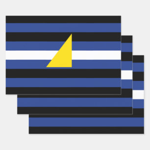 Watersport Pride-vlag Inpakpapier Vel
