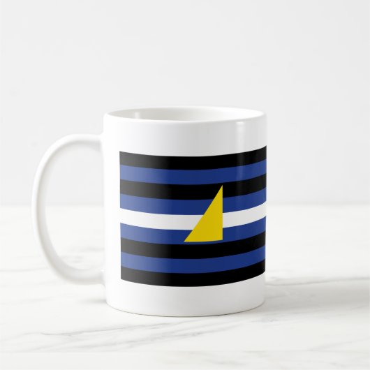 Watersport Pride-vlag Koffiemok (Links)