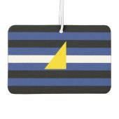 Watersport Pride-vlag Luchtverfrisser (Achterkant)