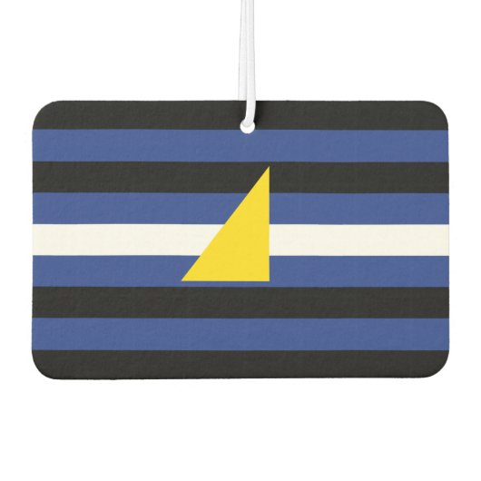 Watersport Pride-vlag Luchtverfrisser (Voorkant)