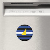 Watersport Pride-vlag Magneet (Insitu (Vaatwasser))