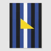 Watersport Pride-vlag Magnetische Uitnodiging (Voorkant)