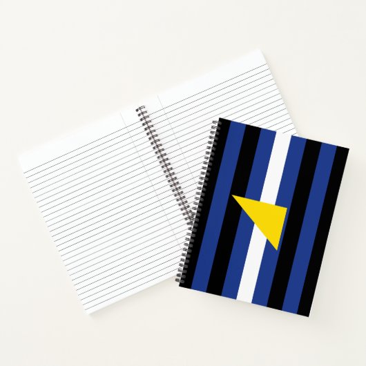 Watersport Pride-vlag Notitieboek (Binnen)