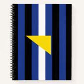 Watersport Pride-vlag Notitieboek (Voorkant)