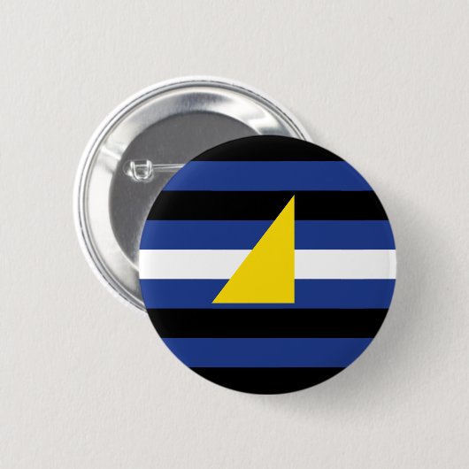 Watersport Pride-vlag Ronde Button 5,7 Cm (Voorkant /achterkant)