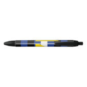 Watersport Pride-vlag Zwarte Inkt Pen (Achterkant)