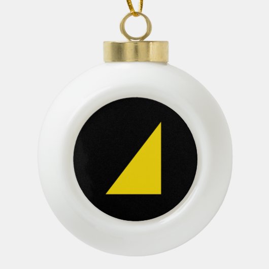 Watersport trots keramische bal ornament (Voorkant)