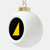 Watersport trots keramische bal ornament (Rechts)