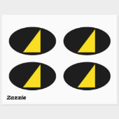 Watersport trots ovale sticker (Vel)