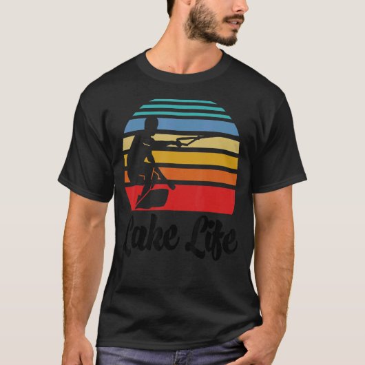 Watersport Wakeboarder Wake Board LA T-shirt (Voorkant)