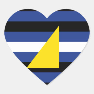 WATERSPORTPRIDE HART STICKER