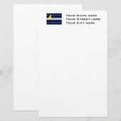 WATERSPORTS TROTSVLAG BRIEFPAPIER (Voorkant / Achterkant)