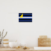 WATERSPORTS TROTSVLAG POSTER (Keuken)