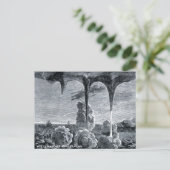 Waterspout Engraving Briefkaart (Staand voorkant)
