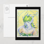 waterspriet briefkaart (Voorkant / Achterkant)