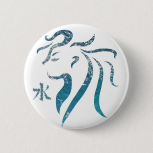 waterspriet ronde button 5,7 cm