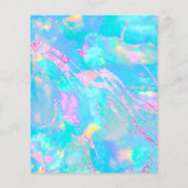 watersteenslag FAUX-holograaf Flyer (Achterkant)