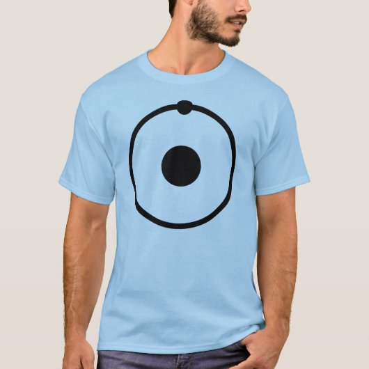 Waterstof Atom T-Shirt (Voorkant)