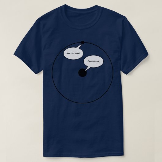 Waterstof Humor 2 T-shirt (Design voorkant)