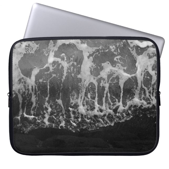 WATERSTOF MET BUBBELS LAPTOP SLEEVE (Voorkant)