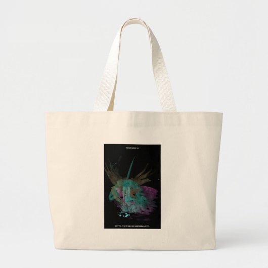 Waterstofdrager 0002 grote tote bag (Voorkant)