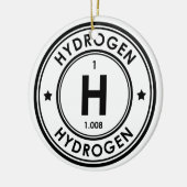 Waterstofelement Keramische versiering Keramisch Ornament (Links)