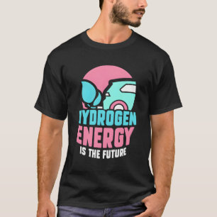 Waterstofenergie is de toekomstige hybride stroomp t-shirt