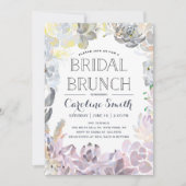 Waterstofzuigen | Bridal Brunch Kaart (Voorkant)