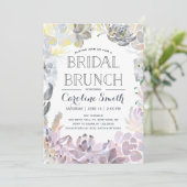 Waterstofzuigen | Bridal Brunch Kaart (Staand voorkant)