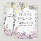 Waterstofzuigen | Bridal Brunch Kaart (Voorkant / Achterkant)