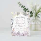 Waterstofzuigen | Bridesmaid Card Kaart (Staand voorkant)