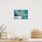 Waterstroom in de rivier poster (Keuken)