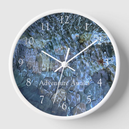 Waterstroom stenen steentjes strand meerstroom (Voorkant)